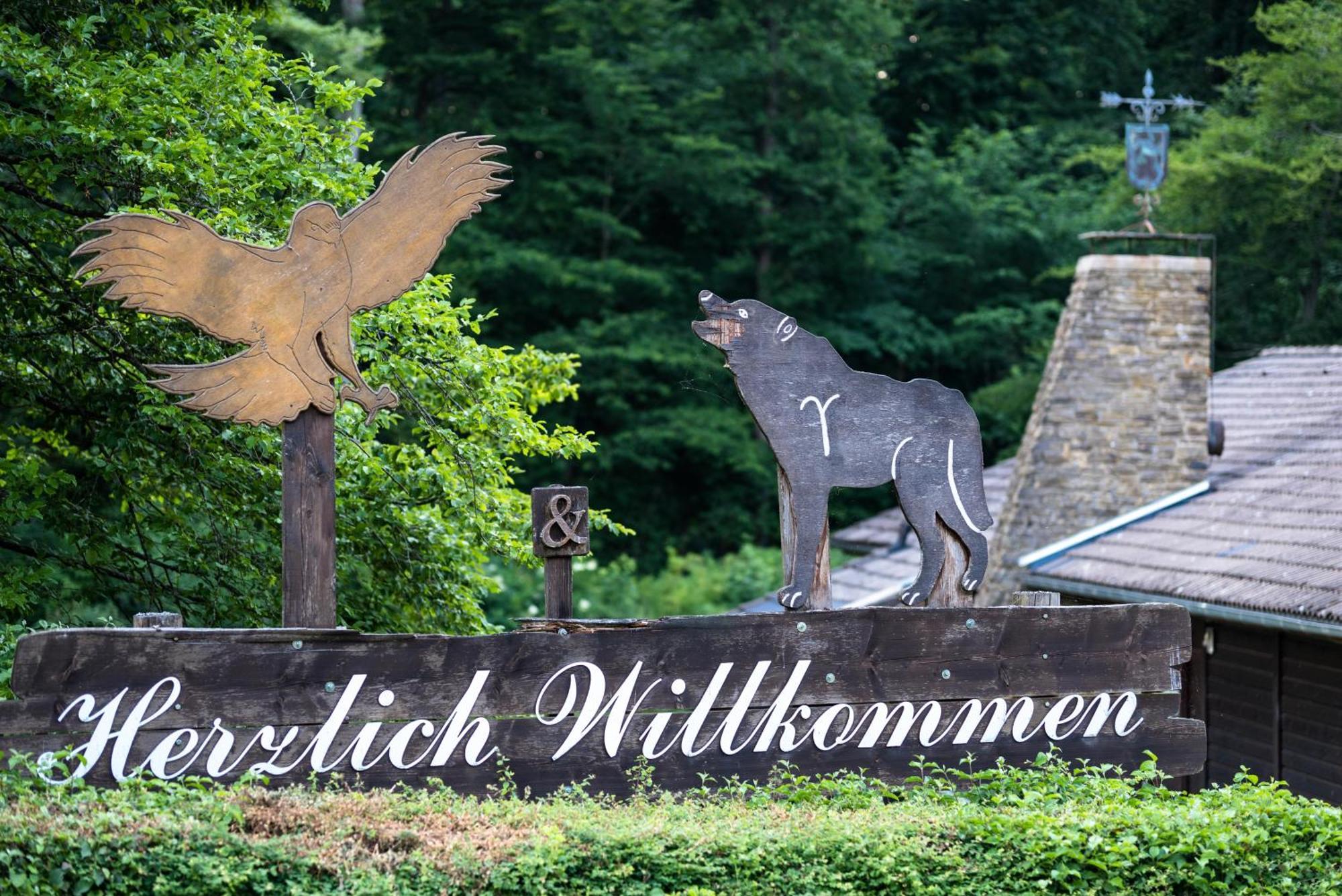 Holzhaus Onkel Fritz Mit Sauna Und Whirlwanne Esch  Екстер'єр фото